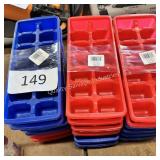 lot of ice cube trays