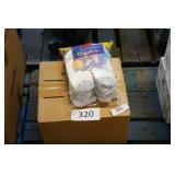ctn of hanes low cut socks sz 8-12