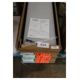 4 lighted display signs