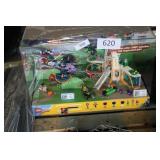 lego super hero girls lighted display