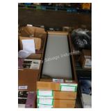 4 lighted display signs