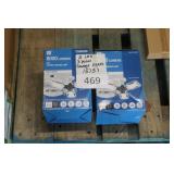 2 led 3 panel garage lights