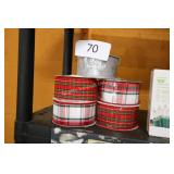 5-wired christamas ribbon