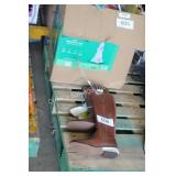 sz 7 tall brown boots