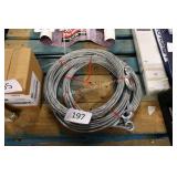 3 winch cables w hooks