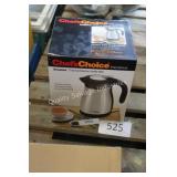 NEW chefschoice thermal electric kettle
