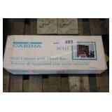 wall cabinet towel w towel bar