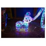 lighted polar bear