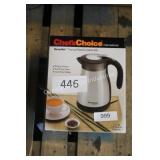NEW chefschoice thermal electric kettle