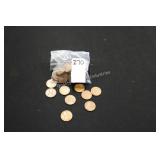 bag of wheat pennies(display)