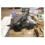 skid of car parts