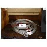 3 winch cables w hooks