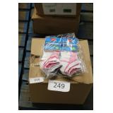 ctn of hanes cool dri sz 5-9 socks