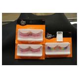 3pk false eyelashes(display)