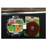 gator grit paper,bite,&stripping wheel(display)