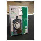 24hr outdoor manual timer(display)