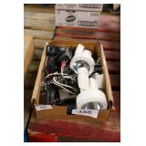 security cameras and strip lights