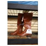 sz 6.5 tall brown boots