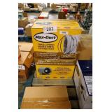 2-10" x 25 ft max duct