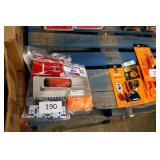 tile spacers and trowel