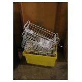 deep freezer bins