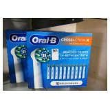 2-10ct oral b brush heads(display)