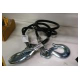 2 tow cable w hooks & eyes(display)