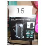 5 port USB charging tower