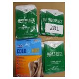 12ct biofreeze/coralite asst size pain relief