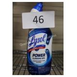 4ct lysol power cling gel toilet bowl cleaner