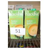 6ct pacific organic turkey broth 7/26
