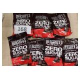 7ct hersheys dark chocolate zero sugar bars 6/25