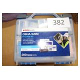 200pc OSHA/ANSI first aid kit 9/26
