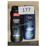 nivea mens body wash & power stick 3n1 mens wash