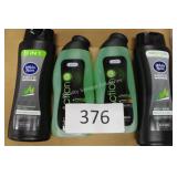 2ct white rain mens wash & 2ct option+ mens wash