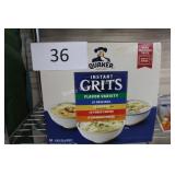 44ct quaker instant grits asst flavors 8/25