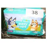 2-18ct pampers easy ups 4T/5T