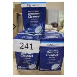 5-90ct denture cleaner tabs 3/28