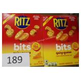 6ct ritz bits spicy queso cracker sandwiches 8/25