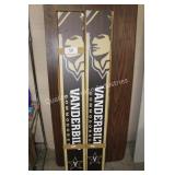 2ct wooden VANDERBILT porch sign