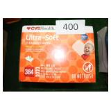 384ct ultra soft cleansing wipes