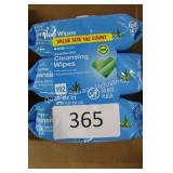 3pk sensitive skin cleansing wipes