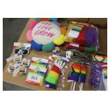 18ct asst pride merch/tutu/necklaces/gloves/pins