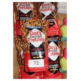 5ct Dots seasoned pretzel sticks family size 9/25