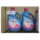 2ct downy 2n1 fabric softener