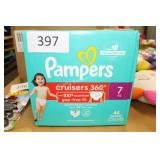 44ct pampers diapers size 7