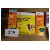 lidocaine pain patches/2ct arthritis cream