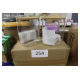2pc glass laundry detergent dispensers