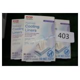 3-24ct perineal cooling liners postpartum liners