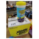 6ct invisible glass large glass wipes